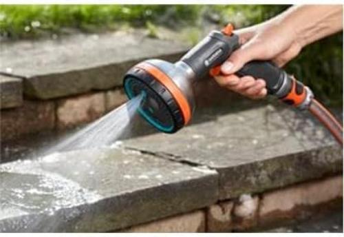 Gardena Premium Multi Sprayer: Garden sprayer for watering and cleaning, five spray patterns, filter, lock, robust, frost protection (18317-20