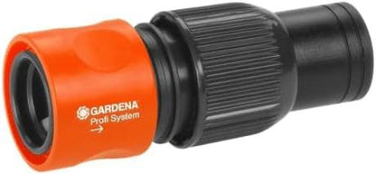Gardena Profi-System-Schlauchstück: Schlauchanfang mit Schnellkupplung, Klemmmutter für hohe Haltkraft, geeignet für 19 mm (3/4 Zoll)-Schläuche (2817-20)