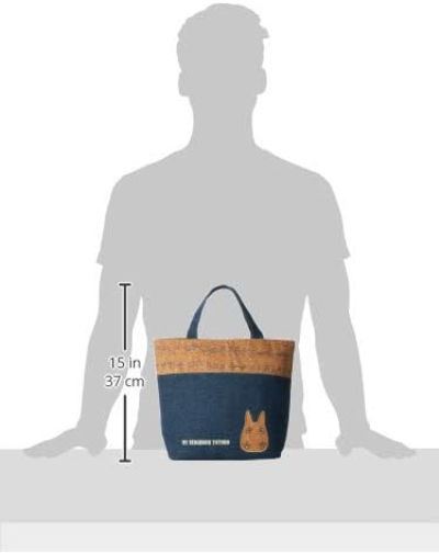 My Neighbor Totoro Cork ~ Denim Lunch Bag