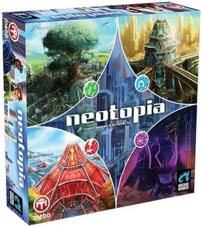 Neotopia by Arcane Wonders Strategy Board Game, Blue