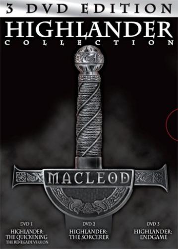 Highlander Collection - 3 DVD Collection (Dutch, Region 2 Version
