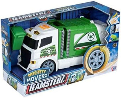 Dumel - Müllwagen mit Licht und Teamsterz-Spielzeugen (CYP 1