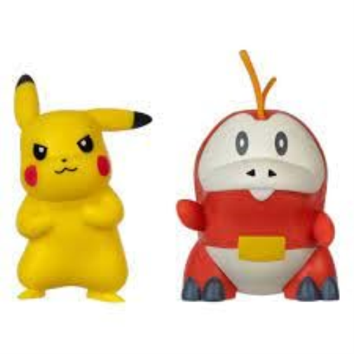 PKW - Battle Figure Generation IX 2 Pack (Fuecoco & Pikachu #2)