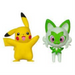 Pokémon Battle Figure First Partner 2 Pack - 2-Inch Sprigatito and Pikachu Battle Figures with Authentic Details