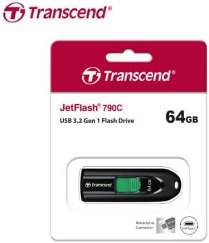 Transcend 64Go USB 3.2 Pen Drive Type-C