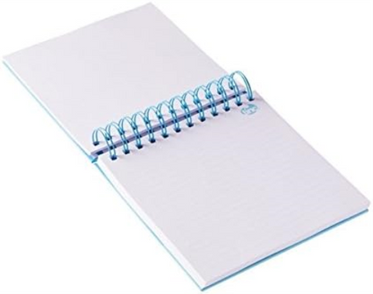 Tinc"Tonkin" Tribal Square Hard Covered Jotter Pad - Blue