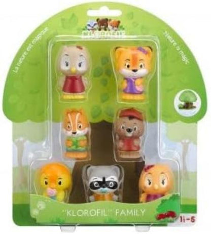 Klorofil Set van 7 figuren om te verzamelen, 5 stuks