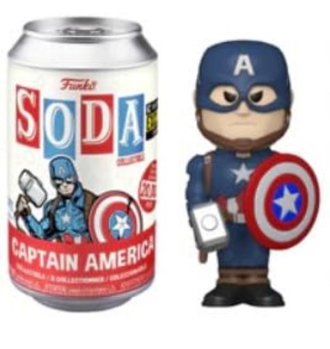 Funko Marvel assortiment Vinyl SODA figurines Captain America 11 cm (6