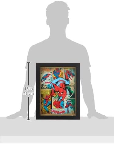 SPIDER-MAN - Retro - Collector Print 30x40cm