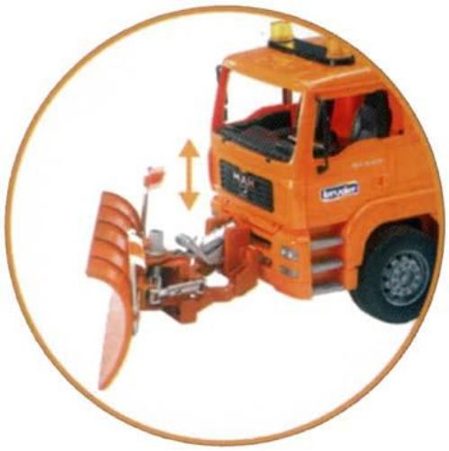 Bruder Plough Blade Trucks (with Adapter for MB Actros/Man TGA Trucks