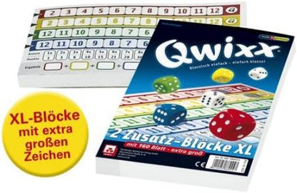NSV 8819900515 - 4021 - QWIXX - XL - Blocks Set of 2 - Dice Game Single