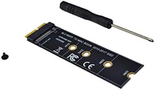 Nrpfell Connecteurs SSD M2 vers SSD pour Air 2013 2014 2016 2016 M.2 M Clé Pcie X4 Ngff vers SSD pour ordinateur portable