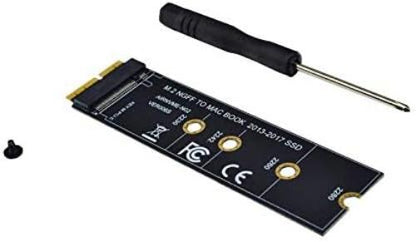 Nrpfell Connecteurs SSD M2 vers SSD pour Air 2013 2014 2016 2016 M.2 M Clé Pcie X4 Ngff vers SSD pour ordinateur portable