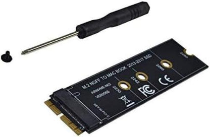 Nrpfell Connecteurs SSD M2 vers SSD pour Air 2013 2014 2016 2016 M.2 M Clé Pcie X4 Ngff vers SSD pour ordinateur portable