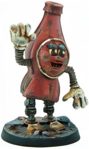 Modiphius Entertainment: Fallout: Wasteland Warfare: Nuka World N.I.R.A. Miniature - 1 Figure, Unpainted 32mm Multi-Part Resin Miniature & Base, RPG
