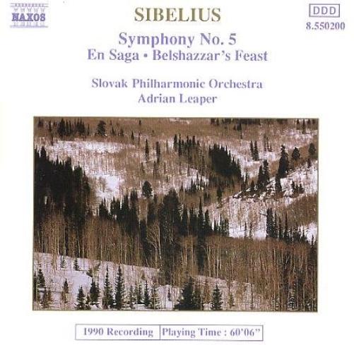 Symphony No. 5 / En Saga / Belshazzar`S Feast