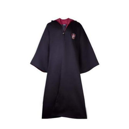 Cinereplicas Harry Potter - Hogwarts Robe - XS(Kids)/S/M/L/XL - Official License XS Black & Red
