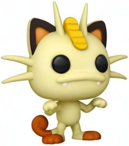 Funko POP! Games: Pokemon - Meowth - Verzamelbaar Vinyl Figuur - Cadeau Idee - Officiële Merchandise -Video Games Fans - Model Figuur voor Verzamelaars en Display
