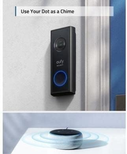 Smart Video-Porter Eufy Video Doorbell 1080P Black