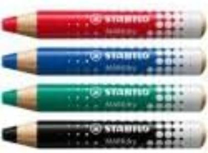 STABILO MARKdry Marker Pen - Red