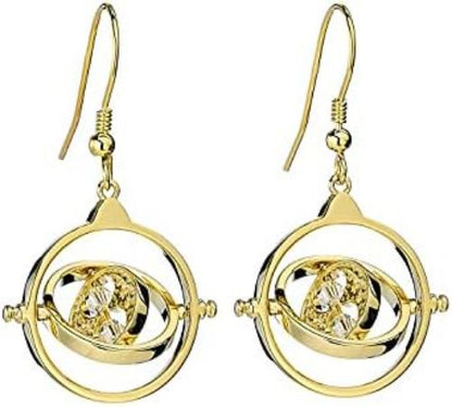 Carat Shop The Harry Potter x Swarovski Drop Earrings Time Turner (gold plated