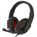 Gaming Usb Headset Microphone- Soft Headband/Ear Cushions Black