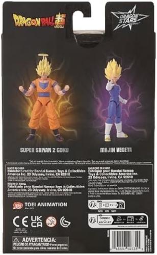 Dragon Ball Bandai Dragon Stars Figures Majin Vegeta Super Vegeta Action Figure | 17cm Articulated Figure | Bandai Dragon Stars Anime Figures Vegeta Toy | Anime Gifts And Anime Merch