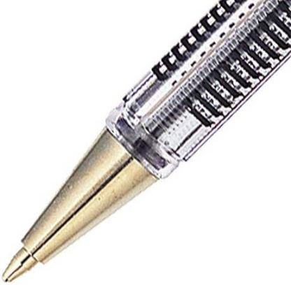 Pentel Superb Ball Pen Medium 1.0mm Tip 0.5mm Line Black Ref BK77M-A