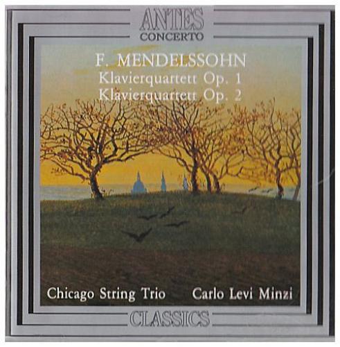 Mendelssohn: Piano Quartets 1 & 2