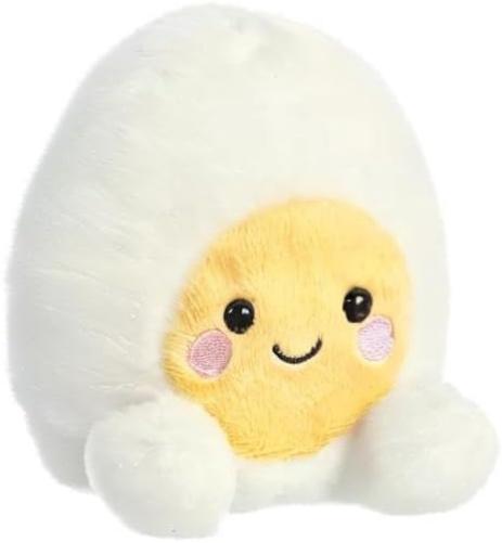 Aurora, 33575, Palm Pals Bobby Egg, 5In, Eco-friendly soft toy, White