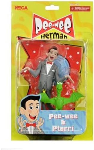 NECA Pee-Wee Herman figurine Toony Classics Pee-Wee & Pterri 15 cm