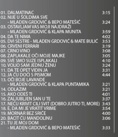 THE BEST OF COLLECTION-GRDOVIC, MLADEN