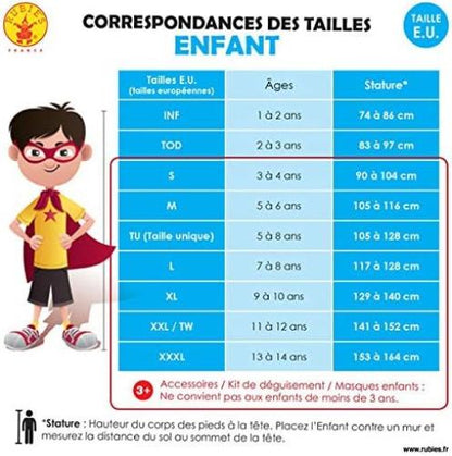 Rubie's Official French Classic Thor Anime Series Kids Costume