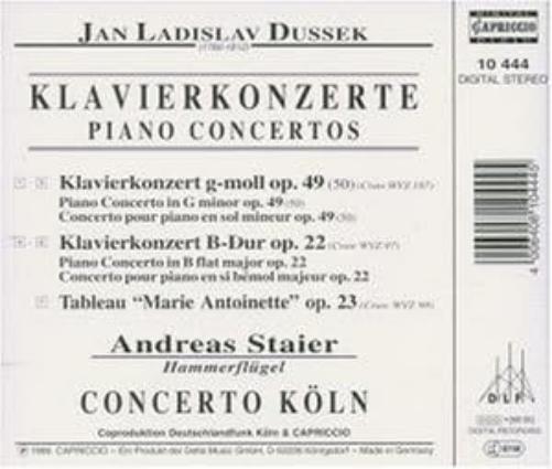 Concertos for Keyboard and Orchestra (Staier)