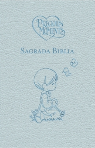 Biblia Católica Precious Moments™, Leathersoft, Azul celeste (Spanish Edition