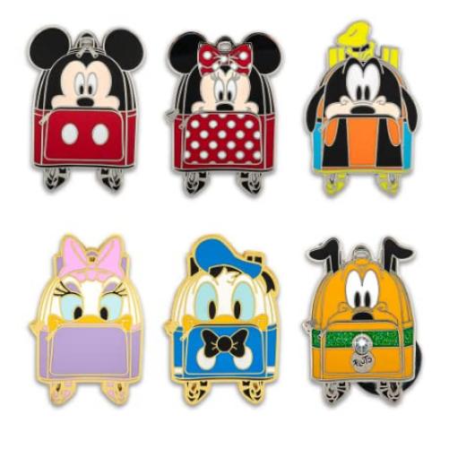 Loungefly Disney Character Backpack Pins Blind Box , Metal, no gemstone