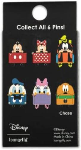 Loungefly Disney Character Backpack Pins Blind Box , Metal, no gemstone