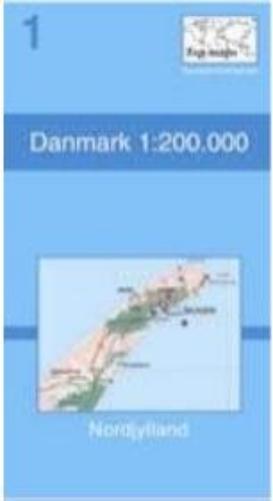 Denmark 1: North Jutland 1:200,000 Nordjylland