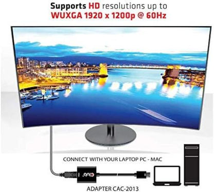 Club 3D DisplayPort™ to VGA Active Adapter M/B