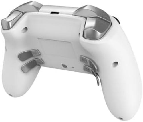 DragonShock - NEBULA PRO - Manette sans fil Pro Blanche pour Nintendo Switch, Switch Lite, Switch OLED, PS3, PC et Andro