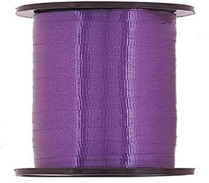 Violettes Ringelband, 457 m, 1 Stück, lebendiges und hochwertiges Band, ideal für Geschenkverpackungen, Dekoration und Bastelarbeiten