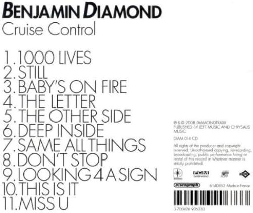 Benjamin Diamond - Cruise Control