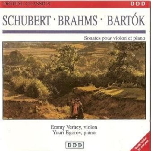 Schubert Brahms Bartok - Sonaten fur Violine und Klavier