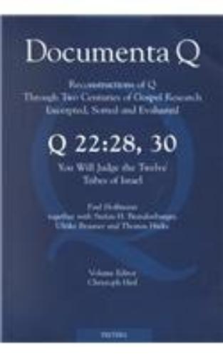 Q22: 28, 30. You Will Judge the Twelve Tribes of Israel
