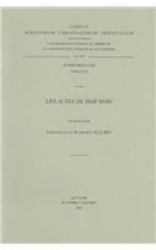 Les Actes de Mar Mari