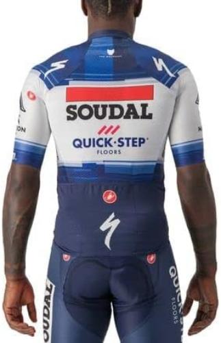 CASTELLI Men's Aero Race 6.1 Jersey Sweatshirt XXL Dark Blue/White