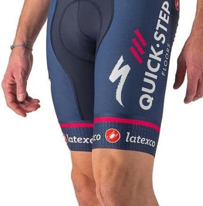Castelli Soudal Quick-Step Competizione Bib Shorts Belgian Blue / S (S)