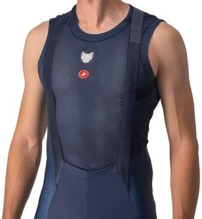 Castelli Soudal Quick-Step Free Aero RC Pro Bib Shorts Belgian Blue / M (M)
