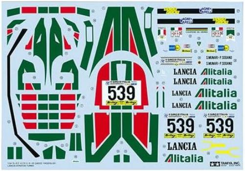 Tamiya 25210 1/24 Lancia Stratos Turbo Plastic Model Kit