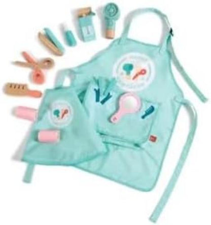 Hape Super Stylish Hair Salon Set – Imaginative Role-Play, Fine Motor Skills & Realistic Fun, Ages 3+